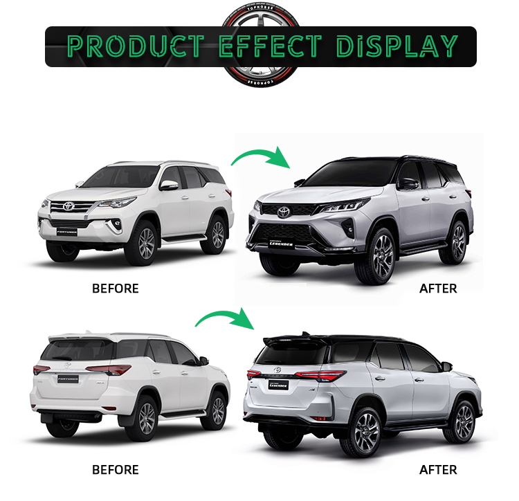 Toyota Fortuner Legender Facelift Body kit