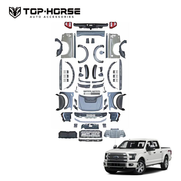 Ford F-150 Raptor Body Kit Conversion Kit Old to New Facelift Kit Bumper