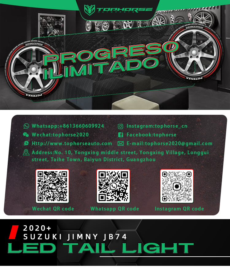 Suzuki Jimny JB74 LED Tail Lights Tail Lamp