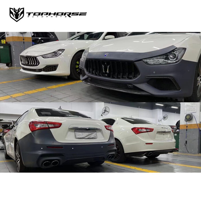 Maserati Ghibli Trofeo Style Body Kit PP Material