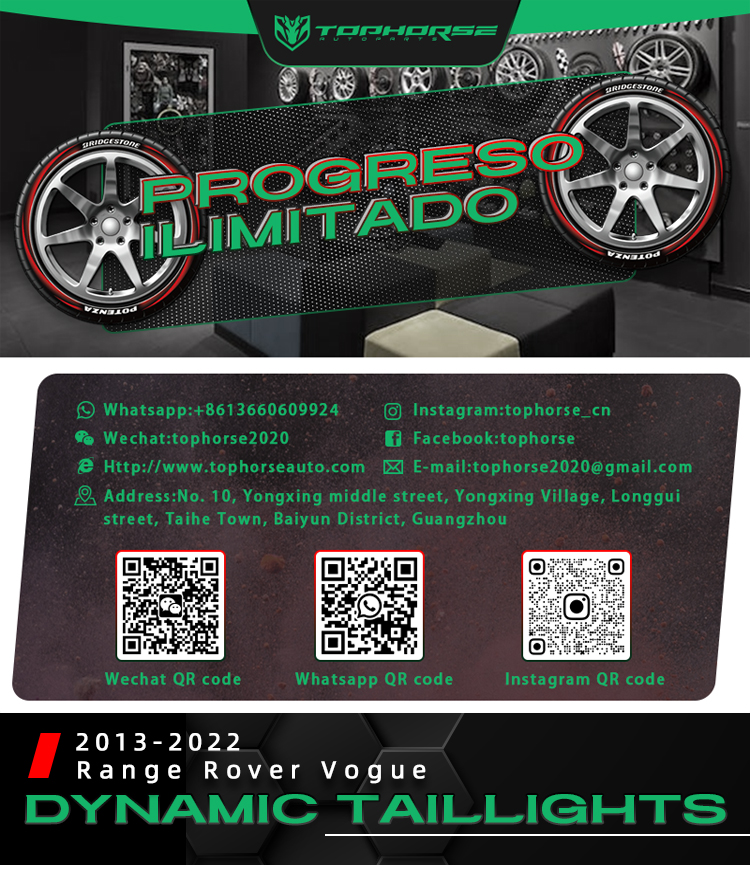 Range Rover Vogue L405 Dynamic Taillights LED Stop Light Back Lamp
