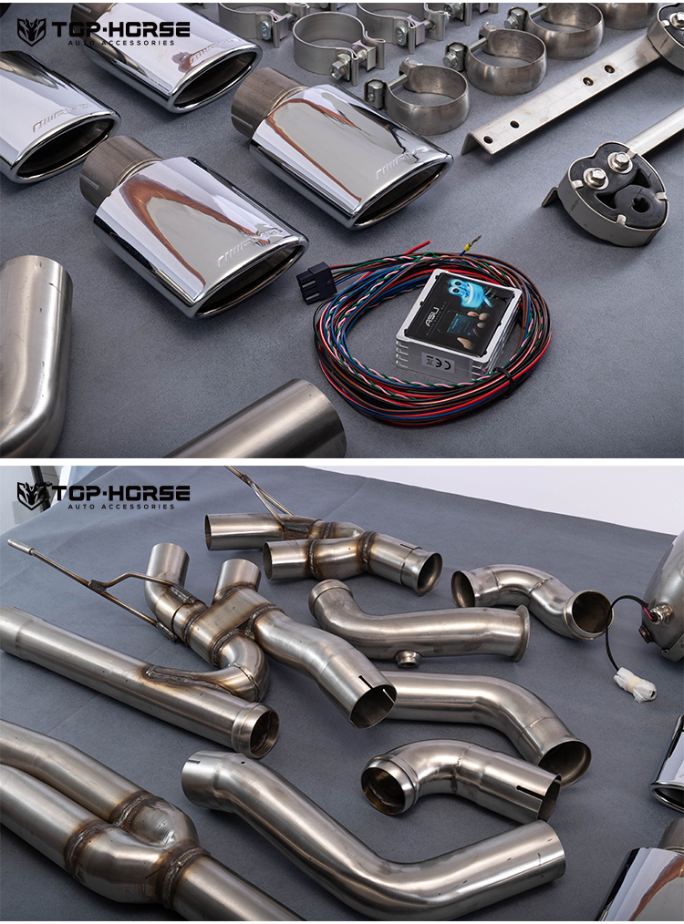 Simulated Exhaust System For Mercedes Benz G-class W463 G350D